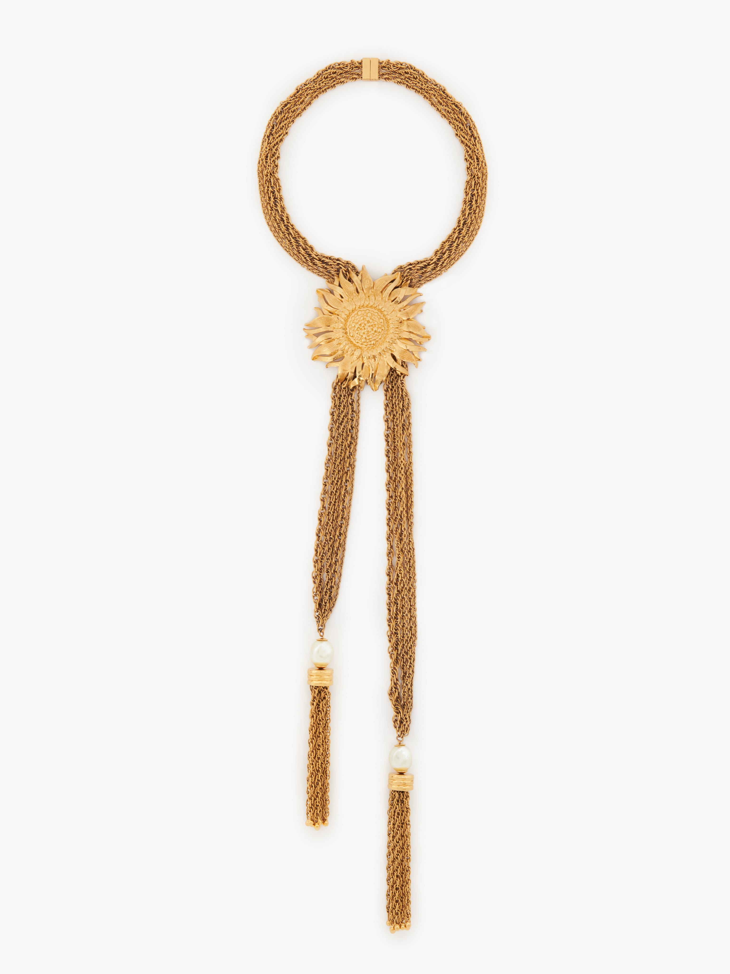 Gold necklace