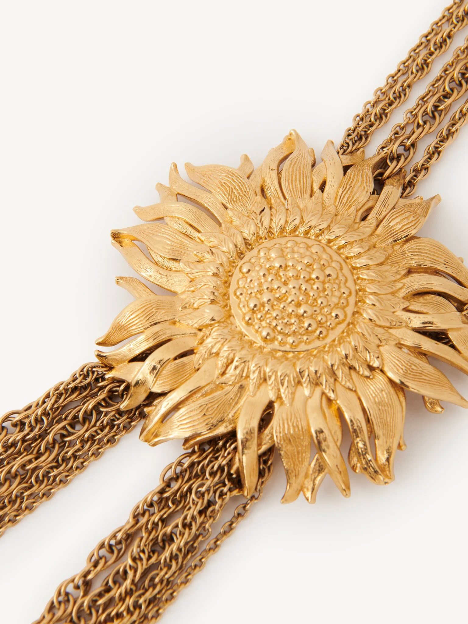 The Chloé Sunflower necklace - B
